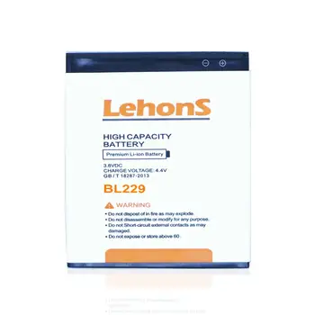 LehonS 1x BL229 Mobilni Telefon Baterija Za Lenovo 8 A8 A806 A808T 806 808T + Kodo za Sledenje