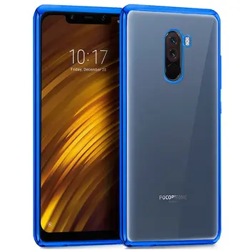 Primeru Xiaomi Pocophone F1 Rob Kovinskega (Modra)