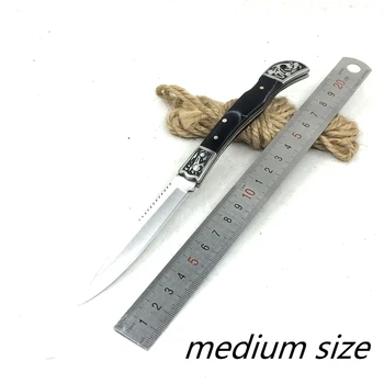 Taktično Preživetje Folding Nož multi-funkcijo Kampiranje Lovski Nož iz Nerjavečega Jekla Rezilo Zunanji Žep Noži EOS Orodja
