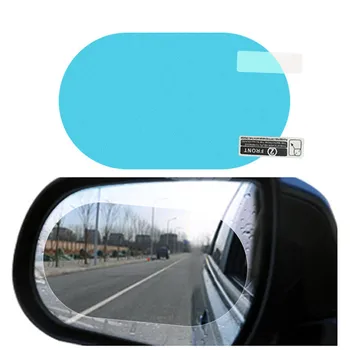 Avto Anti Vode Megle Film Anti Meglo Nano Premaz Rainproof Rearview Mirror Okno Zaščitno Folijo Nalepke