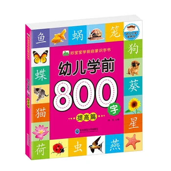 Kitajski Vnos Učenje Pogled Na Slika 800 Besed Podlagi/advanced/izboljšanje Členov 3 Mix Pisanje / Branje angleški Prevod Knjige