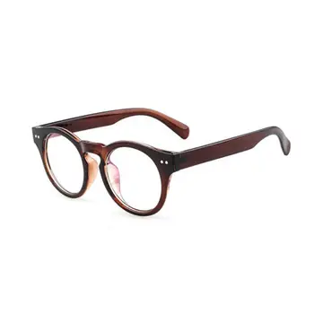 Moda Krog Debele Roga Platišča Optični Eyeglass Okvir Jasno, Leče Za Očala Rx 2175