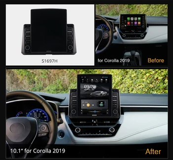 Ownice Android 10.0 avtoradio 2 Din za Toyota Corolla 2018 - 2019 GPS 2 Din Avto Zvočni Sistem Stereo Igralec 4G LTE Tesla Slog