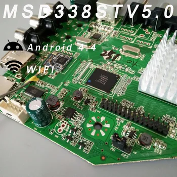 RAM 1G in 4G za shranjevanje MSD338STV5.0 Inteligentno Brezžično Omrežje TV Voznik Odbor Univerzalno Andrews LCD Matično ploščo+1Lamp Inverter