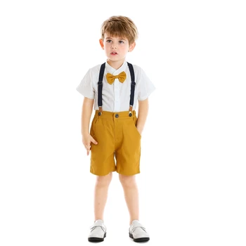Otroci Baby Boy Summer Gospod Oblačila Obleko Modne Rojstni Fant, Otroška Oblačila, Obleko 1-5 Let Začetnih Fant Oblačila, Ki