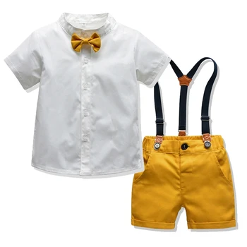 Otroci Baby Boy Summer Gospod Oblačila Obleko Modne Rojstni Fant, Otroška Oblačila, Obleko 1-5 Let Začetnih Fant Oblačila, Ki