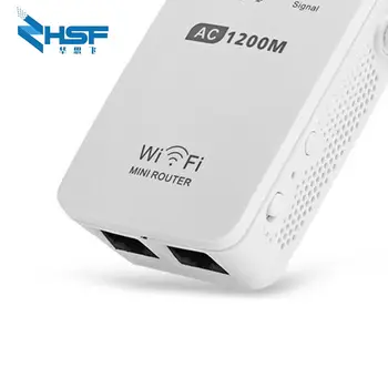 AC1200 WIFI vmesnik usmerjevalnik z dostopno točko brezžičnega 1200Mbps range extender Wi-Fi signala ojačevalnika 4 zunanje antene AP usmerjevalnik