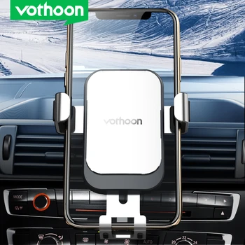 Vothoon Univerzalno Zraka Vent Nosilec Avto Nosilec za Telefon Za iphone Xs Max Samsung S10 Xiaomi Huawei Mobile Gravitacije Avto Nosilec za Telefon