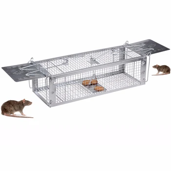 2-odpiranje Podgana Past Težka Miško Škodljivcev Živali Miši Hrček Kletko Nadzor Vab za Glodalce Repeller Ujeti MouseHamster Mouse Trap