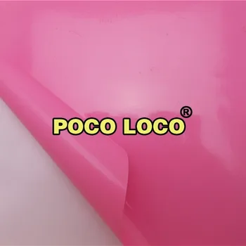 Roll Sijajnega Hot Pink Lepilo, ki je Podprta s Vinil Sijaja Lepilo Grafični Vinil Film Mala Stanja za spuščanje, ladijski promet na drobno, prodaja