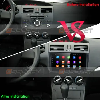 Avto Večpredstavnostna Radio Predvajalnik Za Mazda 3 Mazda3 2004-2013 2Din Android 10 Navigacija Autoradio magnetofon GPS, WIFI DVR CSD DAB