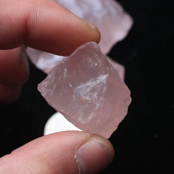 100 G Naravnih Pink Rose Quartz Kristal, Kamen Vzorec Zdravljenja