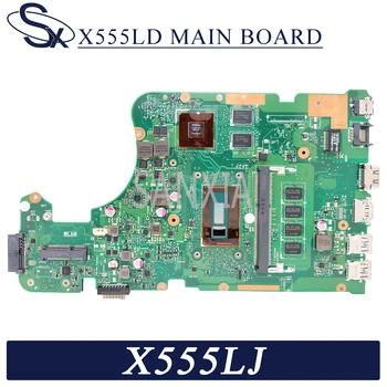KEFU X555LD Prenosni računalnik z matično ploščo za ASUS X555LJ X555L original mainboard 4 GB-RAM I3-5005U GT920M LVDS