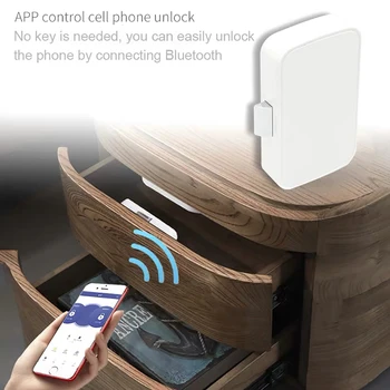 Nova Vrsta Inteligentnih Elektronskih Bluetooth Zaklepanje Mobilno Aplikacijo Control File Lock Čevelj Shranjevanje Kabinet Zaklepanje, Predal Pohištvo Zaklepanje