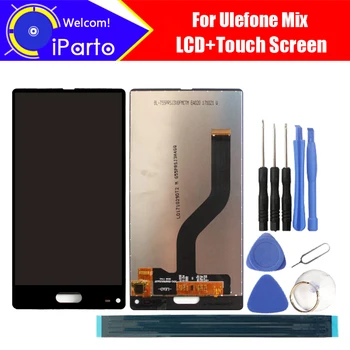 5.5 palčni Ulefone Mix Zaslon LCD+Touch Screen Računalnike Skupščine Prvotne Nov LCD+Touch Računalnike za Mix+Orodja