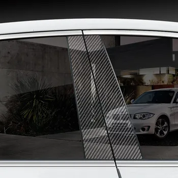 Okno avtomobila B C Stebri Plošče Dekoracijo Nalepke Trim Za Mercedes Benz C Razred W205 GLC X253 Ogljikovih Vlaken Spremenjen Dodatki