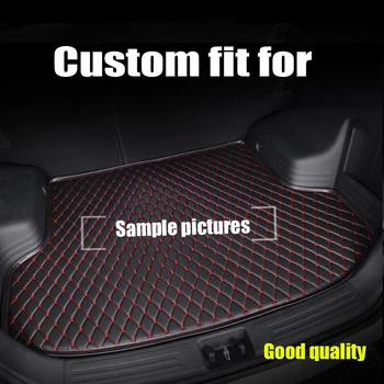 Custom fit prtljažniku Avtomobila preproge za BMW X5 F15 E53 E70 X6 F16 E71 Z4 E85 E89 2005-2017 BOOT LINIJSKIH ZADAJ PRTLJAŽNIK TOVORNI PLADENJ PREPROGE PREDPRAŽNIKI