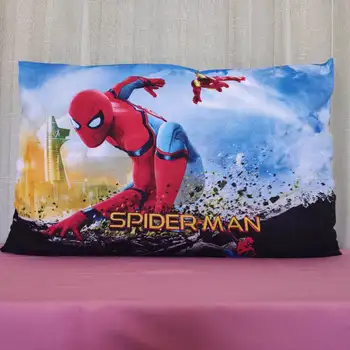Modra Spider-Man Vzglavnik Shams za otroška Soba Dekor 3d-Tiskana posteljnina Fantje Blazino Zajema 1 kos 48*74 cm Otrok, Dojenček