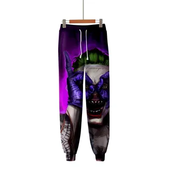 HAHA Joker 3D Tiskanih Sweatpants Moda Harajuku Jogger Hlače 2021 Priložnostne Toplo Track Hlače Slim Ulične Moški/Ženske Hlače