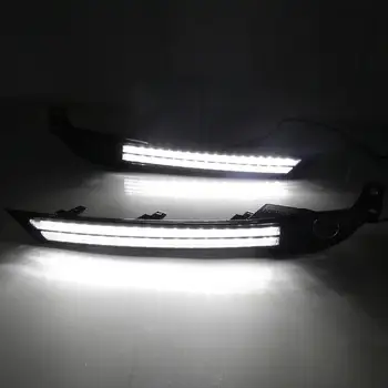 Za Mazda CX-8 CX8 CX5 2017 2018 2019 12V LED Dnevnih Luči za Meglo LamFlowing Vključite Signal Rele Nepremočljiva Avto DRL