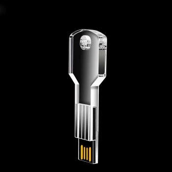 Po meri logo Nov Pregleden Ključ USB 2.0 Pomnilnik flash pen drive