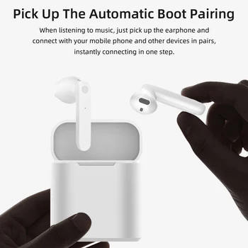 TWS Brezžične Slušalke Prstnih Dotik, Bluetooth 5.0 Šport Slušalke Za Huawei iPhone Xiaomi Samsung Stereo Pop Up Slušalke