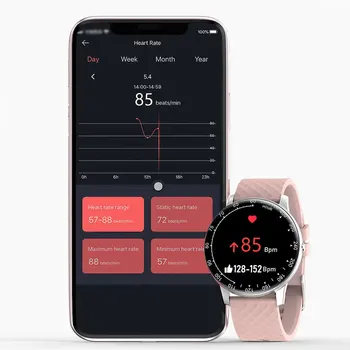 H30 Pametno Gledati Moški Ženske DIY Watchfaces Poln na Dotik Fitness Sports Tracker Smartwatch za iOS Za Android Telefon