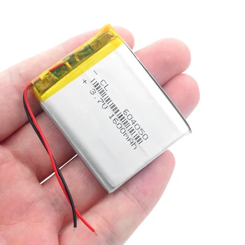 2PCS 604050 3,7 V 1600mAh litij-polimer baterija navigacija GPS igračke Polnilne Li-ion Celic Za DVD PSP MP4 MP5 Fotoaparat