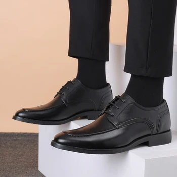 2020 Usnje Obleka, Čevlji Moški Čevlji za Uradno Poslovanje Priložnostne Čevlji Formalnih za svate