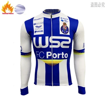 2020 Pozimi WS2 FC KOLESARSKI Bib hlače zimske termalne runo kolesarjenje na dolge hlače moški 12D gel blazinico culotte ciclismo hombre invierno