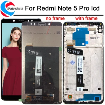 Za Xiaomi Redmi Opomba 5 Pro LCD-Zaslon, Zaslon na Dotik, Računalnike+Okvir Skupščine snapdragon 636 Za Redmi Opomba 5 Globalni Različici LCD