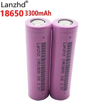 2PCS 18650 Baterijo 18650VTC7 INR18650 baterije Li ion, 3.7 V 3300mAh litijeva baterija za svetilko, baklo laserski laserski kazalec