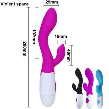 30 Hitrosti Močan Vibratorji Za Ženske Klitoris Stimulator Silikonski Vibrator, Vibrator Sex Igrače Za Žensko Čarobno Palico Vibrador Mujer