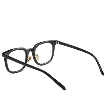 Unisex Square Očala Moški Ženski Letnik Anti Modra Svetloba Očala Ženske Oči Moških Retro Eyeglass -0.5 -1.0 -1.5, Da -6.0