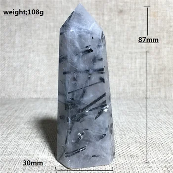 Naravni lasje quartz crystal palico točke Domov oprema okrasni kamen in kristalno Kristalno palico stolpec