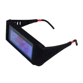 Vroče Prodaje Samodejno Fotoelektrično Varjenje Očala Solar Powered Auto Temnenje Varjenje Čelada Maska Za Oči Buljiti Varjenje Stekla