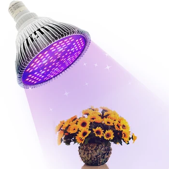 E27 Žarnica Za Rastline LED Grow Light Celoten Spekter Rastejo Žarnice Ffs Lučka Fotosinteze Za Notranje Rože in Sadike Rastejo