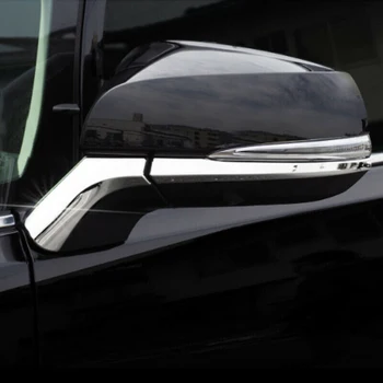 4pcs Avto Pogled od Zadaj Stranska Ogledala Dekorativnih Okraskov Za Toyota RAV4 2019 2020 Kroma Styling Dodatki