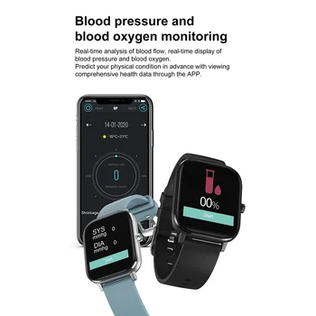 DT35 Pametno Gledati Moške Bluetooth Klic Poln na Dotik Fitnes Tracker Krvni Tlak Pametna Ura IP67 Ženske Smartwatch za amazfit x