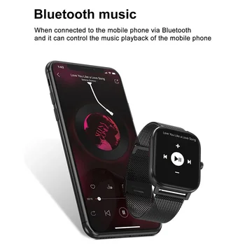 DT35 Pametno Gledati Moške Bluetooth Klic Poln na Dotik Fitnes Tracker Krvni Tlak Pametna Ura IP67 Ženske Smartwatch za amazfit x