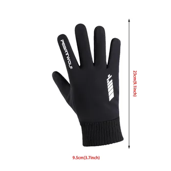 Zimske Rokavice Toplo Touchscreen Rokavice Windproof Rokavice za Moške Hladno zaščito rokavice moški rokavice moški zimske pribor#