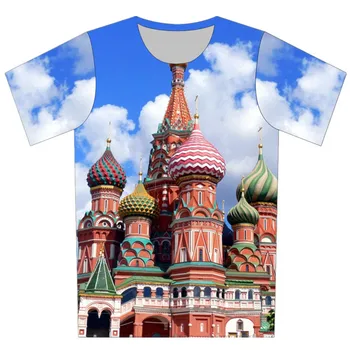 Ameriški Kip Svobode majica s kratkimi rokavi Otroci ZDA Indenpence Natisni T-shirt Tees Otroci 3D ZDA Zastavo Priložnostne Fantje Dekleta Tshirts 4-20Y