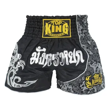 SUOTF Black MMA Boj Fitnes Usposabljanja Muay Tajski Boks Športne Hlače Tiger Muay Thai mma hlače muay tajski boks oblačila