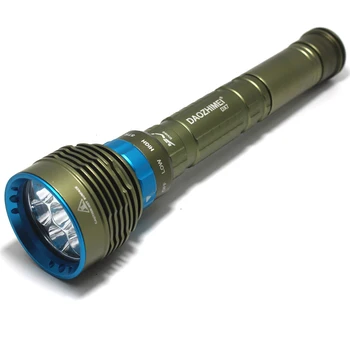 8000LM 7 x XML T6 L2 LED Nepremočljiva Potapljanje Baklo Podvodne Svetilke za 18650, ali 26650 baterije Lov Taktično Lanterna