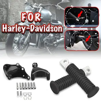 1 Par Črna Zadaj Osebnih Pedal Vesa + Stopala Kljukice Footpegs Za Harley Davidson/Sportster 883 2016