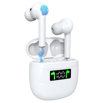 Bluetooth Slušalke J3 Pro Brezžične Slušalke Stereo Šport Touch Kontrole LED Zaslon Slušalke Z Vsemi Pametni PK I200 I9S