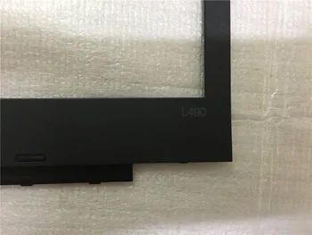 Novi Originalni prenosnik Lenovo THINKPAD L490 LCD Ploščo Kritje primera/LCD zaslona okvir 02DM324