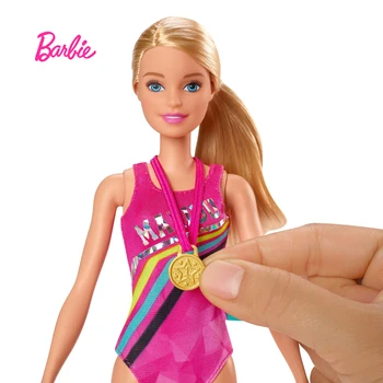 Barbie Zabavno Potapljanje Kombinacija Dreamhouse Avanture, Plavanje, Potapljanje Lutka Moda Otroke je Igrača Božično Darilo GHK23