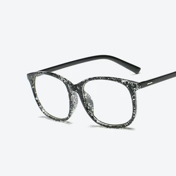 Retro Očala Prozorni Kvadrat Optična Očala Okvirji Ženske Blagovne Znamke Oblikovalec Jasen Način Ponaredek Velika Očala Okvirji Za Očala