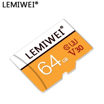 LEMIWEI Pomnilniško Kartico 32GB 64GB Class 10 za Visoke Hitrosti UHS-I V30 16GB TF Flash Kartice U3 Za Pametni telefon PC